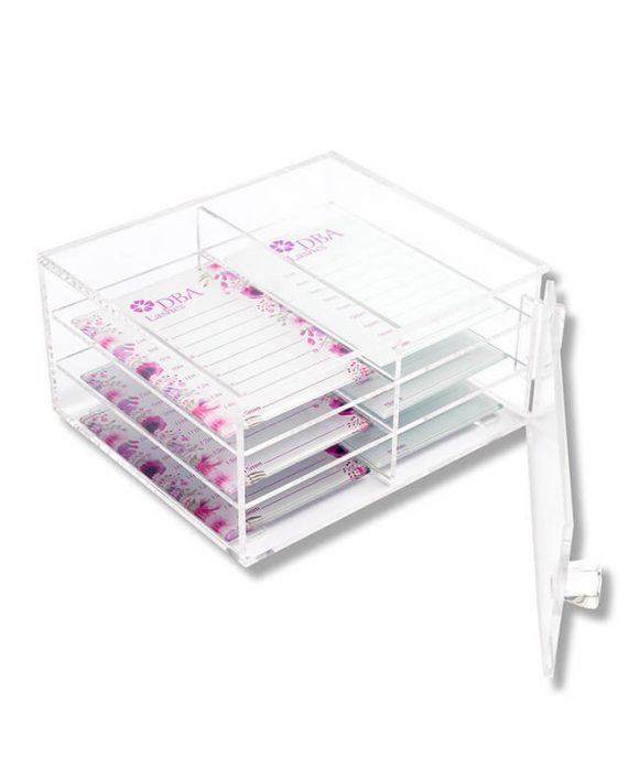 Organizator za trepavice sa 6 pregrada Organizator za trepavice sa 6 pregrada