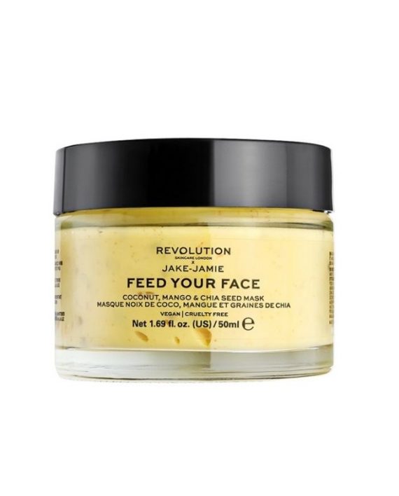 Piling maska za hidrataciju i osvezavanje lica REVOLUTION SKINCARE Jake Jamie kokos, mango i cia seme 50ml Piling maska za hidrataciju i osvezavanje lica REVOLUTION SKINCARE Jake Jamie kokos, mango i cia seme 50ml
