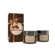 Poklon set za piling i korekciju konture tela REVUELE Chocolate Delight