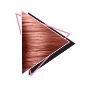 Polutrajna boja za kosu Rose Gold. Polutrajna boja za kosu Rose Gold.