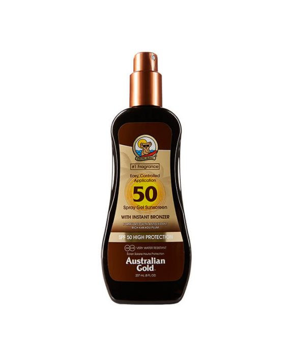 SPF 50 Spray gel sa bronzerom