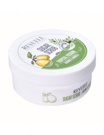 Secerni piling za telo REVUELE Tropical Passion Kokos i Marula 200ml Secerni piling za telo REVUELE Tropical Passion Kokos i Marula 200ml