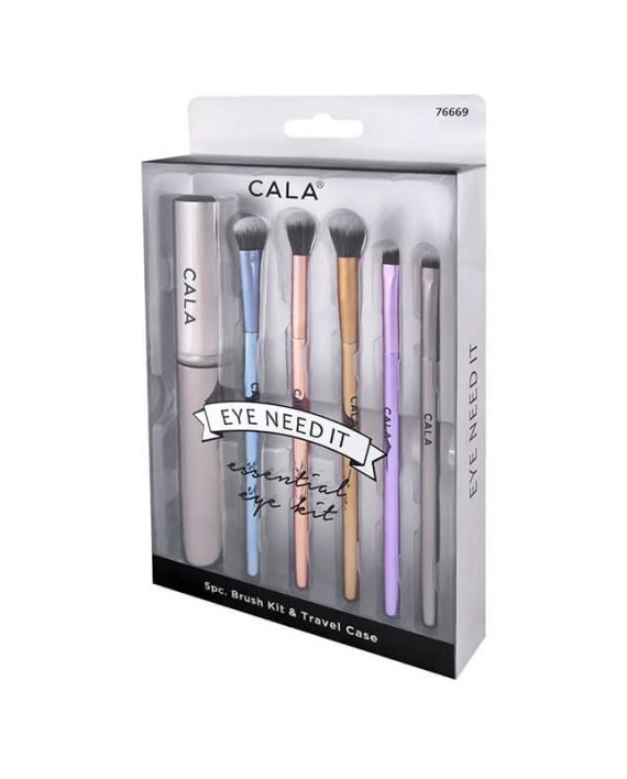 Set cetkica za sminkanje CALA Eye Need It 76669 Mixed Metals 61 Set cetkica za sminkanje CALA Eye Need It 76669 Mixed Metals 61
