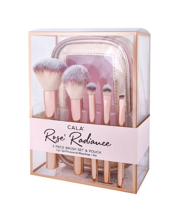 Set cetkica za sminkanje CALA Rose Radiance 61