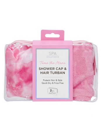 Set kapa za tusiranje i turban CALA Hot Pink Set kapa za tusiranje i turban CALA Hot Pink