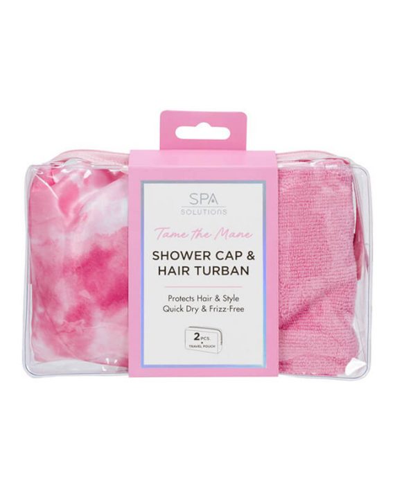 Set kapa za tusiranje i turban CALA Hot Pink Set kapa za tusiranje i turban CALA Hot Pink