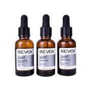 Set seruma za lice REVOX Just Caffeine 5%, Hyaluronic Acid 5% & Squalane 3x30ml