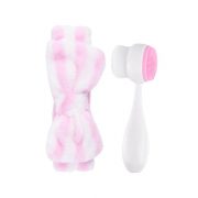 Set-traka-za-kosu-i-cetka-za-lice-SPA-NATURAL-roze--2