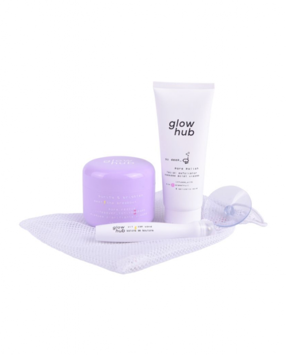 Set za ciscenje i negu lica GLOW HUB Dive Into Clean Skin