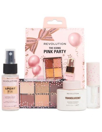 Set za sminkanje MAKEUP REVOLUTION The Icons Mini Pink Party Set za sminkanje MAKEUP REVOLUTION The Icons Mini Pink Party