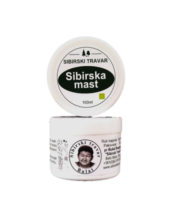 Sibirska mast za masnu kozu 100% prirodna 100 ml Sibirska mast za masnu kozu 100% prirodna 100 ml