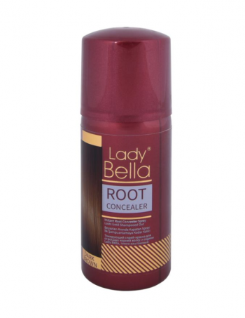 Sprej za prekrivanje izrastka i sedih vlasi LIDER Lady Bella Dark Brown 100ml