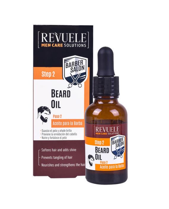 Ulje za negu brkova i brade REVUELE Barber Salon 30ml Ulje za negu brkova i brade REVUELE Barber Salon 30ml