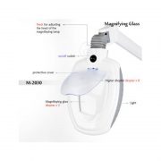 Uvelicavajuca kozmeticka lupa M-2030 sa stalkom i led osvetljenjem 1 Uvelicavajuca kozmeticka lupa M-2030 sa stalkom i led osvetljenjem