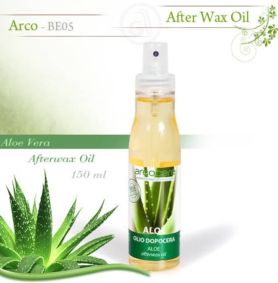 After wax Oil Aloe Vera