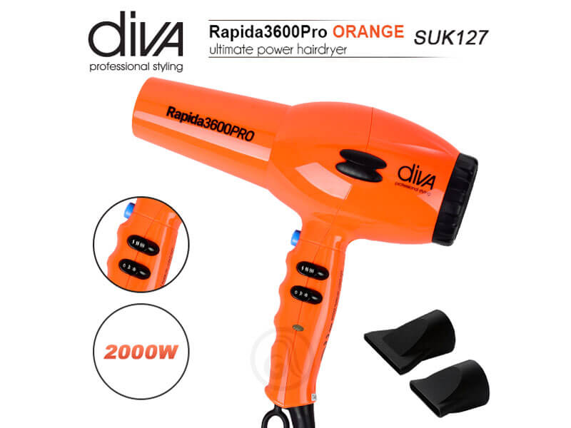 Fen za kosu DIVA Rapida 3600 Orange