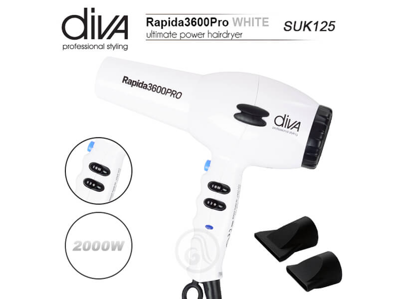 Fen za kosu DIVA Rapida 3600 White