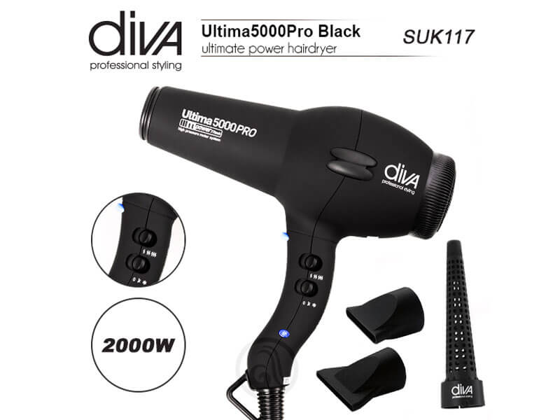 Fen za kosu DIVA Ultima5000PRO New Black