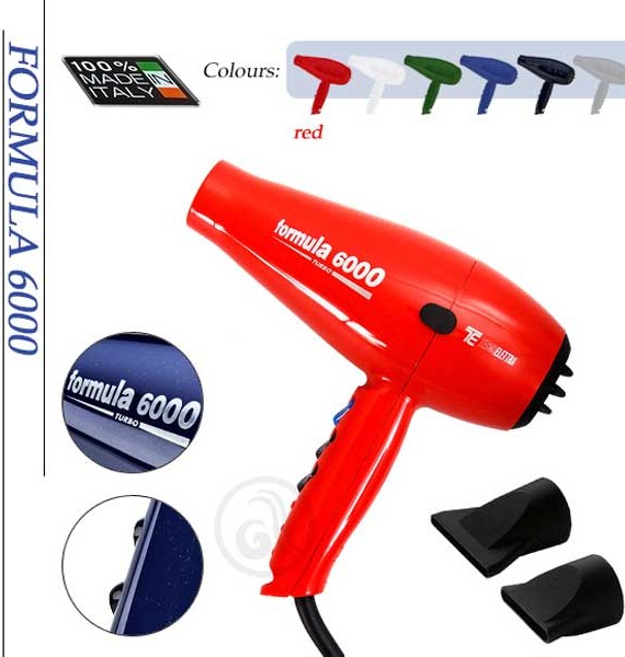Fen za kosu FORMULA 6000 Crveni Fen za kosu FORMULA 6000 Crveni