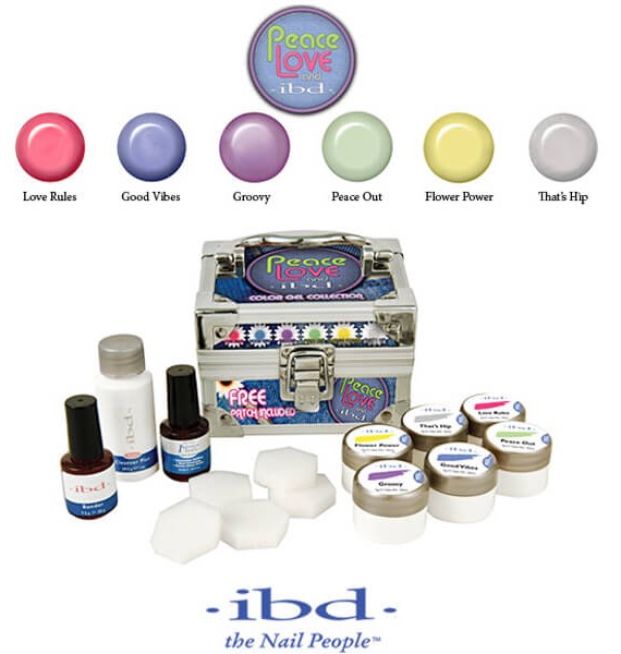 IBD Set gelova u boji PEACE, LOVE AND IBD