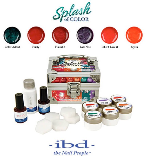 IBD Set gelova u boji SPLASH OF COLOR IBD Set gelova u boji SPLASH OF COLOR