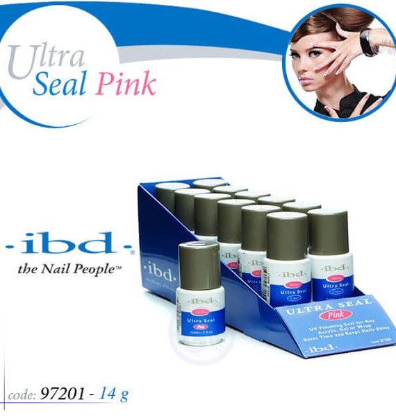 IBD Ultra Seal PINK - Završni gel za sjaj ROZI