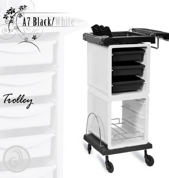 Kolica za viklere A7 black/white