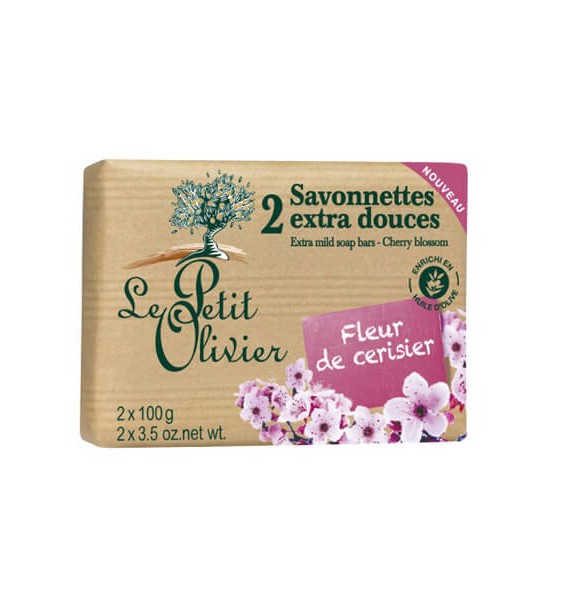 LE PETIT OLIVIER 2 Extra blaga sapuna - cvet višnje