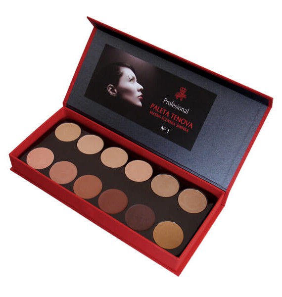 Martinia Professional paleta masnih scenskih tenova 1 - natur nijanse Martinia Professional paleta masnih scenskih tenova 1 - natur nijanse