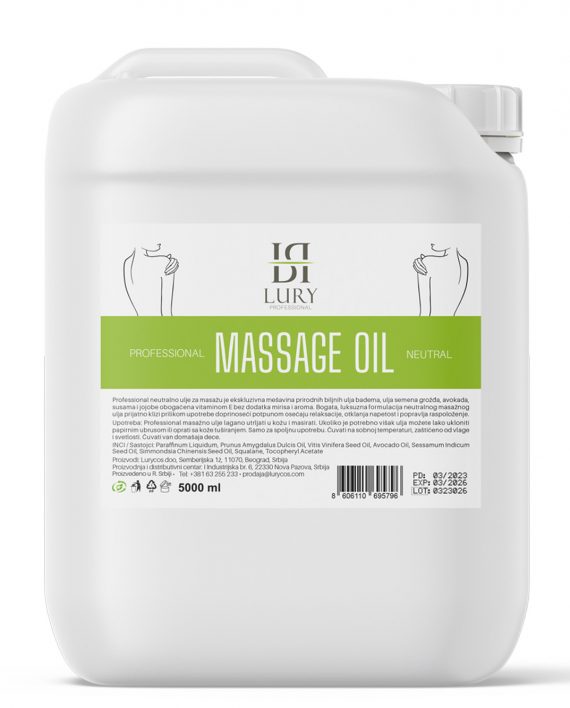 Ulje za masažu neutral 5000ml Ulje za masažu neutral 5000ml
