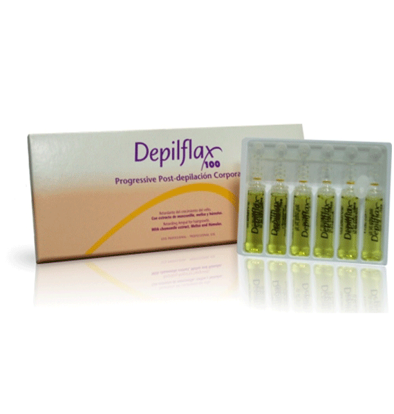 MAYSTAR DEPILFLAX ampule za telo za sporiji rast dlaka
