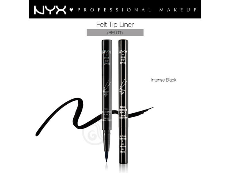 NYX Professional Makeup Ajlajner PEL01 Extreme Black