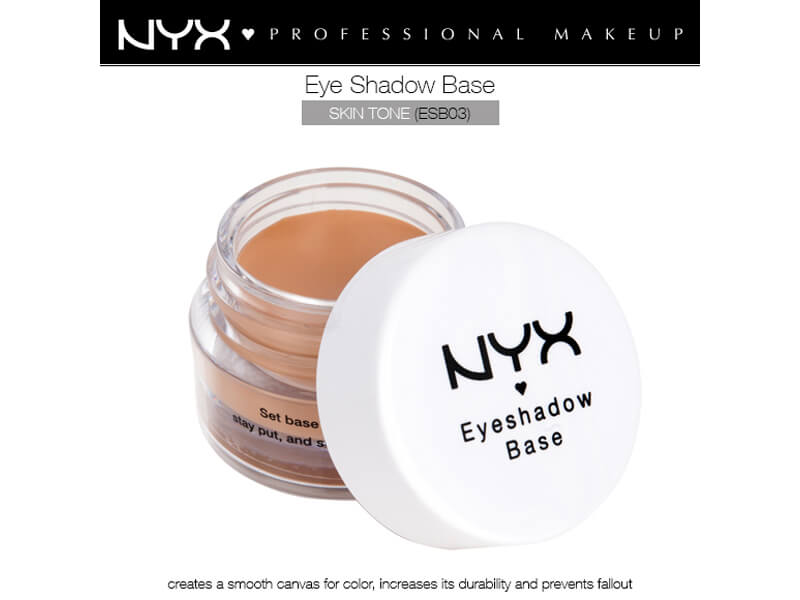 NYX Professional Makeup Baza za senku za oči ESB03 Neutralna