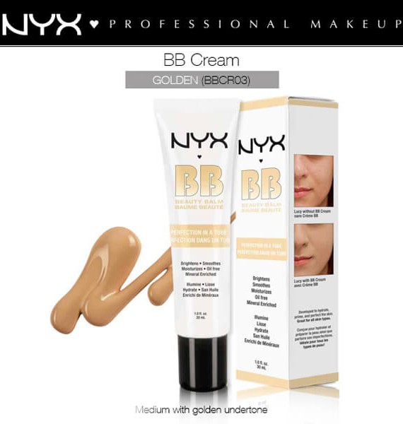NYX Professional Makeup BB krema BBCR03 Golden
