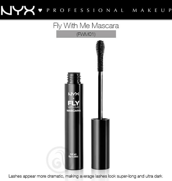 NYX Professional Makeup Fly With Me maskara za oči FWM01