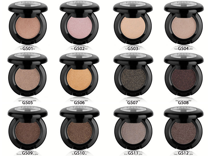 NYX Glam senka za oči nijanse