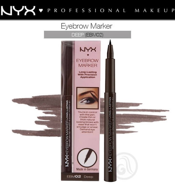 NYX Professional Makeup Marker olovka za obrva EBM02 Deep