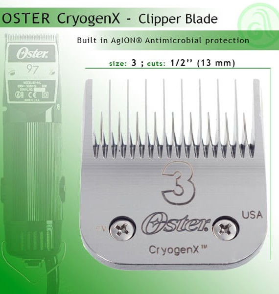 Oster nož CRYOGEN-X Agion 3