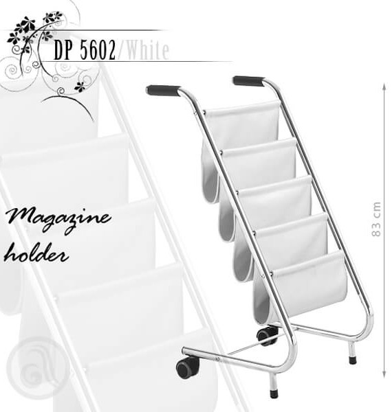 Polica za magazine DP 5602 Bela