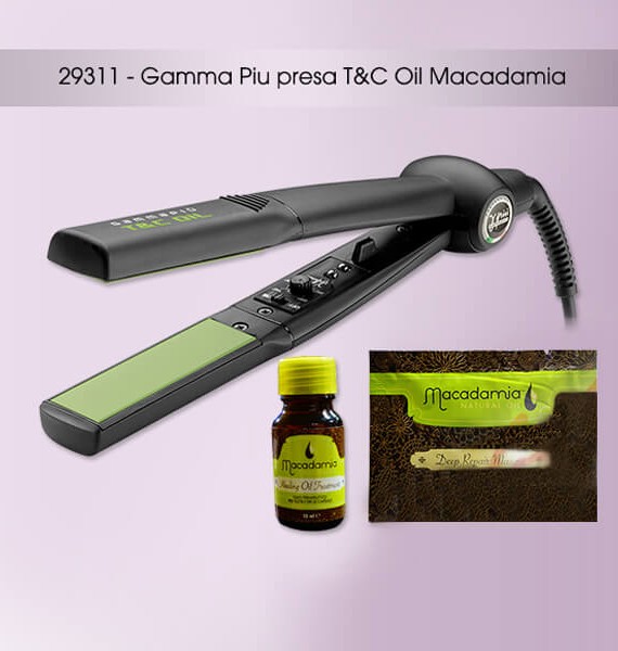 Presa za kosu Gamma Piu T&C Oil Macadamia